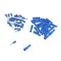 Assortiment set Cable lugs Blue - 50 Pieces