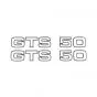 Stickerset Zundapp GTS50