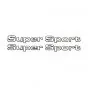 Stickerset Zundapp Super Sport Small 2-pieces