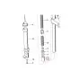Stop Rubber Soft Front Fork Kreidler a Piece