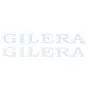 Gilera Word Sticker set White Big 320X55MM