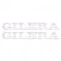 Stickerset Gilera Turbo Cut text White