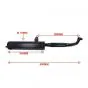 Exhaust Vespa Ciao Tecno standard