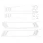 Stickerset Puch Maxi Lines White