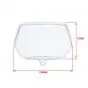 Headlight glass Rectangle Puch