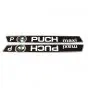 Tank transfer set Puch Maxi P Black/Chrome