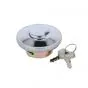 Tank cap Chrome + lock Yamaha FS1