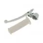 Brake handle Left White Tomos A3/A35