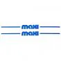 Stickerset Maxi Side panel Blue 235X20MM