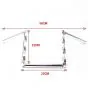 Handlebar Twisted High Chrome
