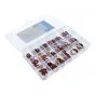 Assortment set Fiber ringes 5>19MM - 400 Pieces