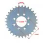 Rear sprocket Tomos A3/A35 22 Teeth