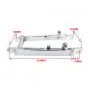 Swingarm Chromed Tomos A3/A35