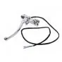 Brake / Clutch Handle Left Chrome - 25.4MM