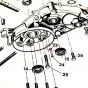 Sealing Ring for Clutch Axle Kreidler