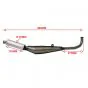Exhaust Tomos A3 Bullet Blank / Alu