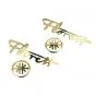 Emblem set Tank Messing Kreidler