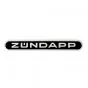 Sticker Zundapp Black/White 12.8CM