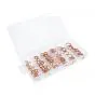 Assortiment set Copper rings - 110 Pieces
