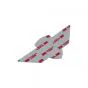 Wing emblem Zundapp Red/White