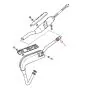 Exhaust rubber Yamaha DT50/80MX