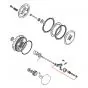 Clutch worm set Yamaha RD/DT