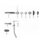 Circlip Kickstart shaft Zundapp 0.10MM