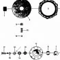 Shimring thrust bearing Zundapp 0.40MM
