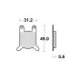 Brake pads Zundapp A-Quality