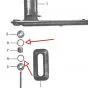 O-Ring Cover plate Swing axle Zundapp 517