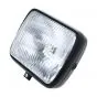 Headlight square Black Zundapp/Kreidler