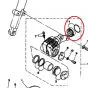 Rubber Brake Caliper Yamaha FS1
