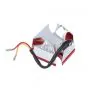 Taillight Maltese Cross Small Chrome