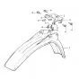 Front Fender Honda MT50