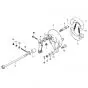 Rear brake Honda MT50