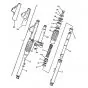 Front fork Yamaha FS1 2RU
