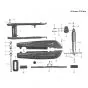Swingarm Zundapp 517 C50