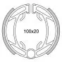 Brake Shoes Puch 2-Speed Rear Newfren