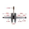 Crankshaft Sachs 5 Gears Top Racing