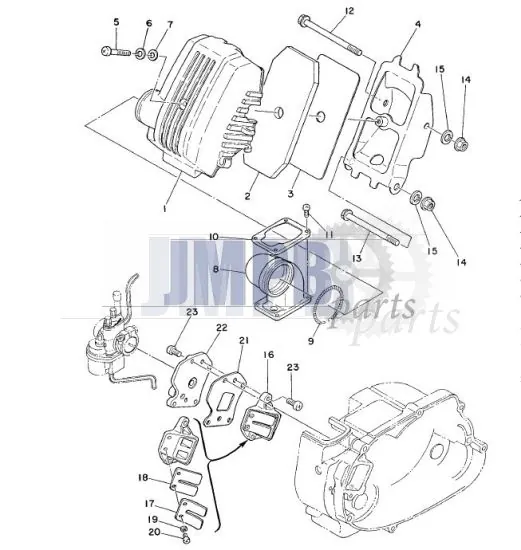 Intake / Filter Yamaha FS1 DX