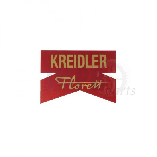 Sticker Rear Fender Kreidler Florett
