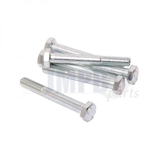 Hex bolt M10X80 Galvanized Din 931