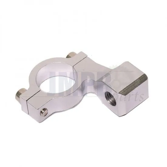 Mirror Bracket Silver Universal M10 Thread Right