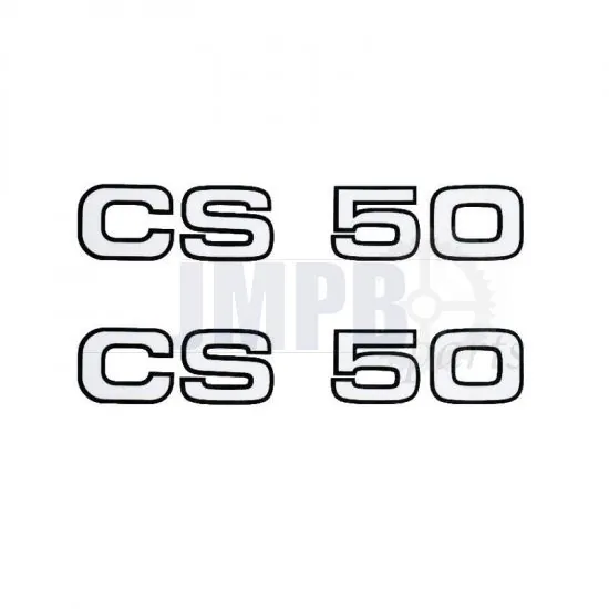 Stickerset Zundapp CS50 - 2-pieces