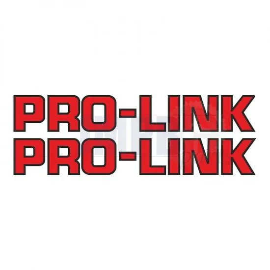 Stickerset Pro-Link Red 29CM