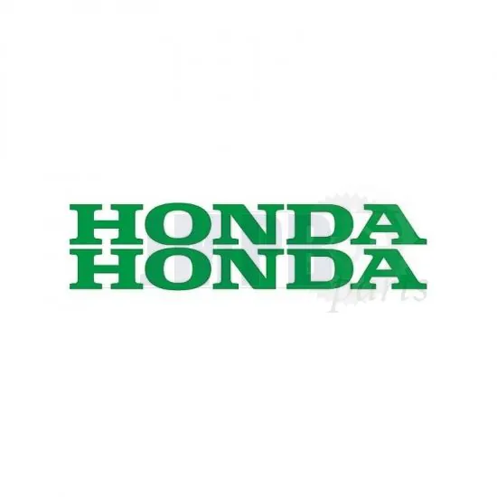 Stickerset Honda Word Green 12CM