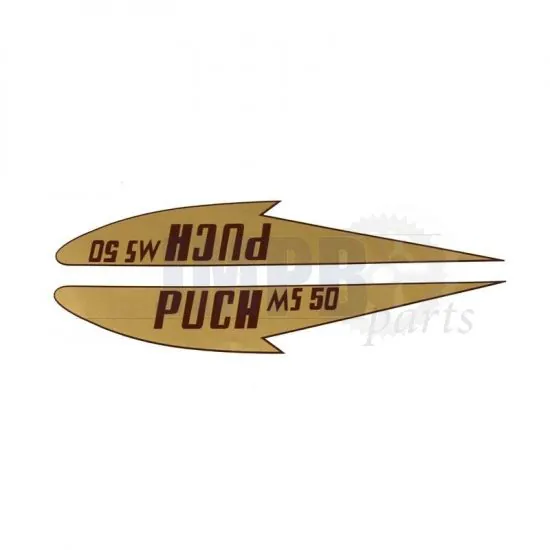 Tank transfer set Puch Gold MS50