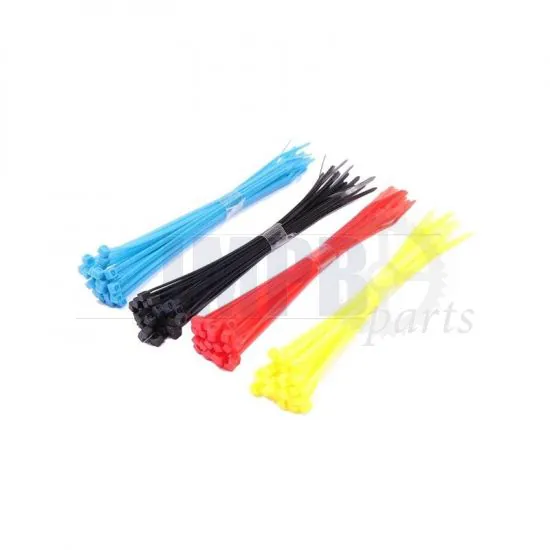 Assortiment set Cable Ties Colour 15CM - 100 Pcs