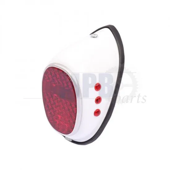 Taillight White Model Hella Oldtimer Luxe