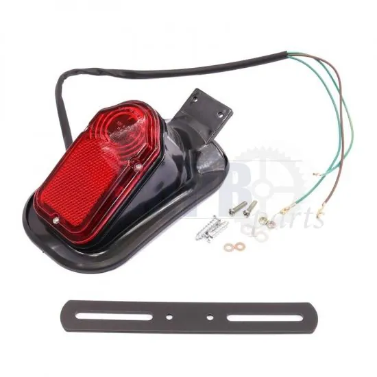 Taillight Universal Build-on Black